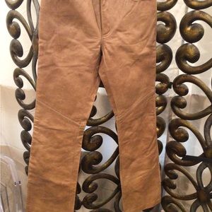 Gap Vintage Leather Jeans